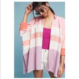 Anthropologie Color-block Kimono/Cardigan